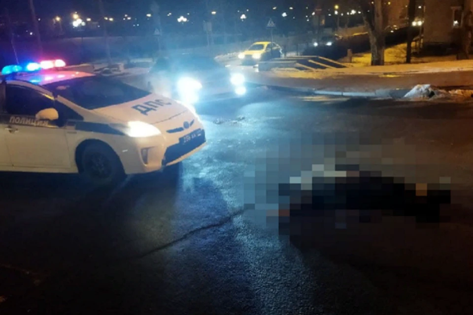 От полученных травм пешеход скончалась на месте. Фото: МВД ДНР