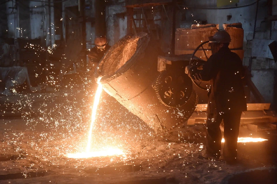 В прошлом году металлурги Республики произвели продукции более чем на 41 миллиард рублей. Фото: сайт Главы ДНР