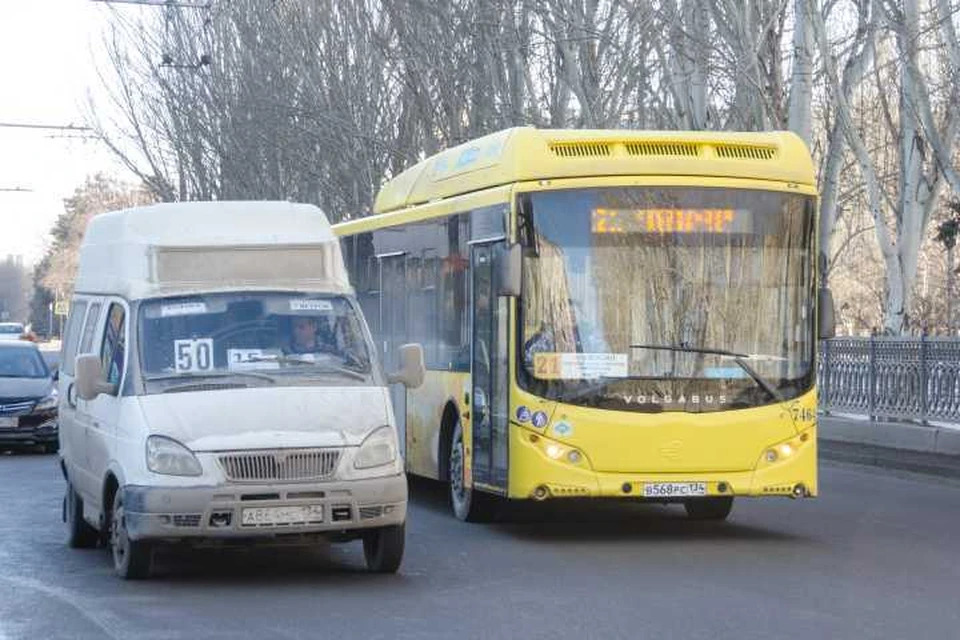 В Волгограде закрыли маршрут автобуса №20