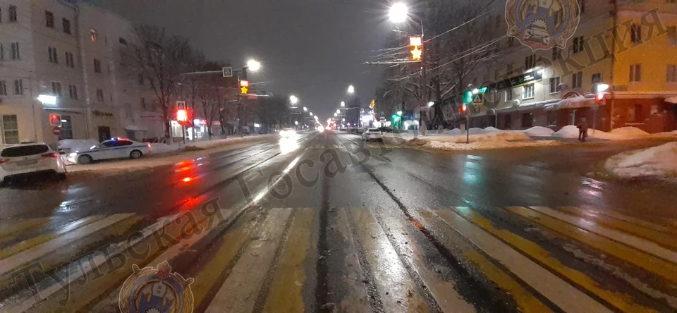 Нетрезвая девушка спровоцировала воскресное ДТП в центре Тулы