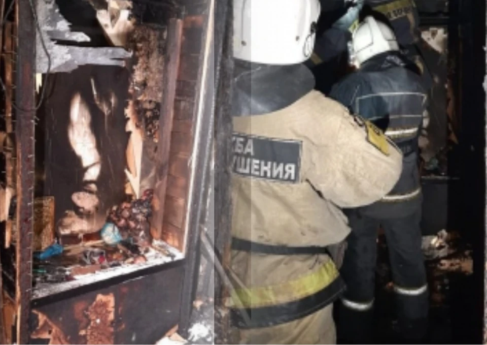 Во время пожара погиб 61-летний мужчина. Фото: СУ СК РФ по Новосибирской области