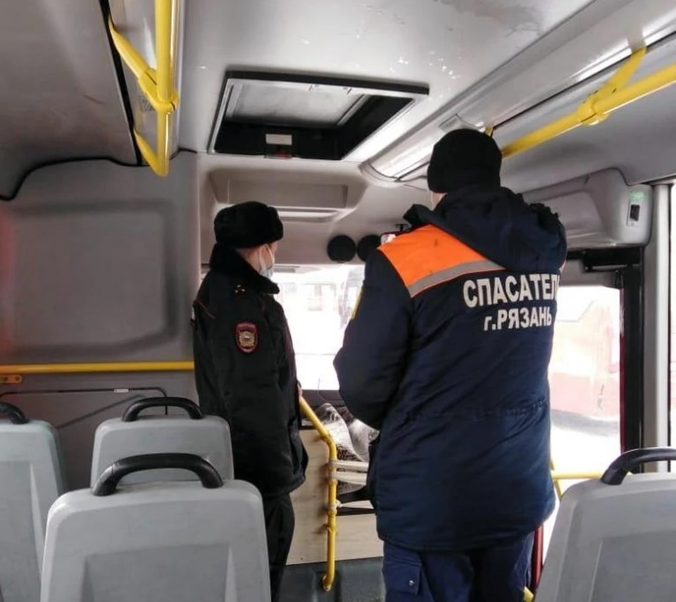 Рязанский общественный транспорт снова проверили на наличие пассажиров без масок. Фото: admrzn.ru.