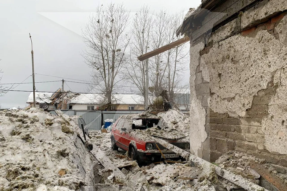 В доме на улице Карпова взорвался газ