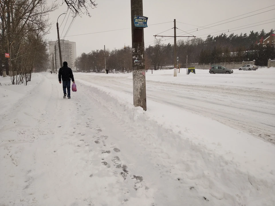 Ежедневно из города вывозят тонны снега