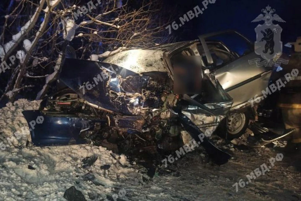 В аварии погиб один человек, трое пострадали