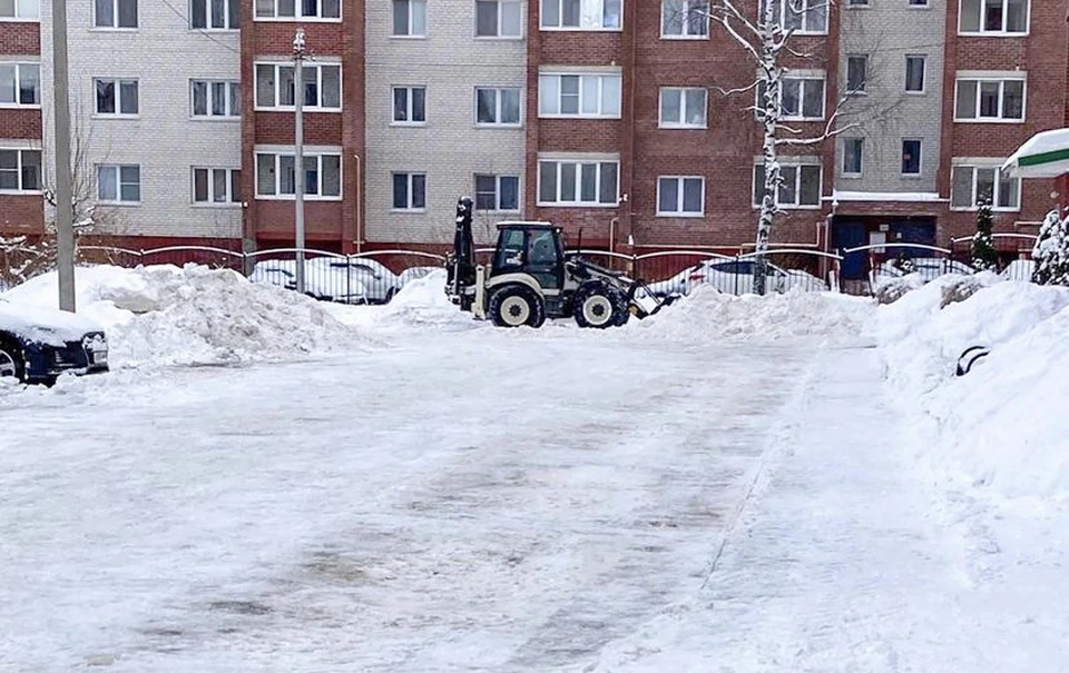 СК и прокуратура проверят информацию об отсутствии очистки дорог от снега в «Соловьиной роще». Фото: страница микрорайона «Соловьиная роща» в соцсетях.