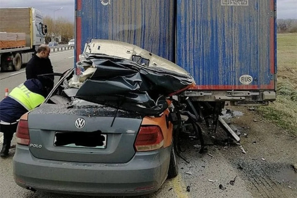 Смертельная авария произошла недалеко от Горячего Ключа. Фото: УГИБДД по Краснодарскому краю