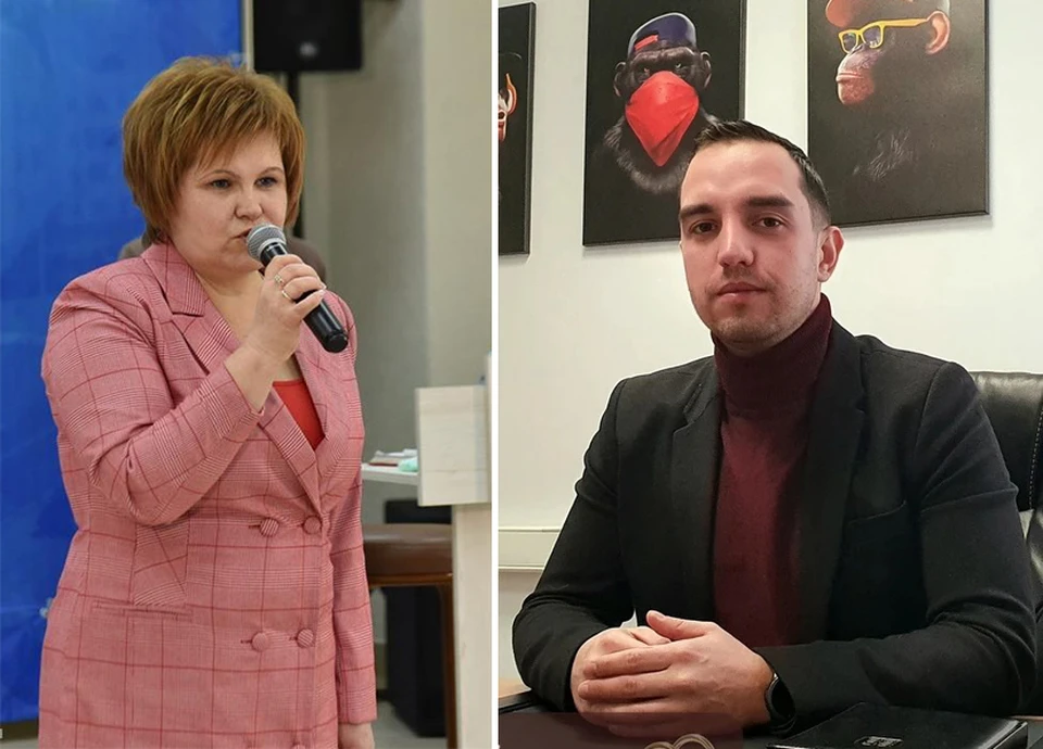 Елена Сорокина и Георгий Парублев.