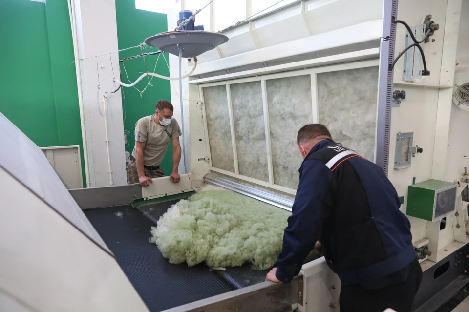 Производство геотекстиля открылось в Нижегородской области. Фото: Юлия Горшкова