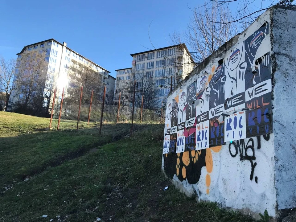Такие плакаты появились на улицах Сочи