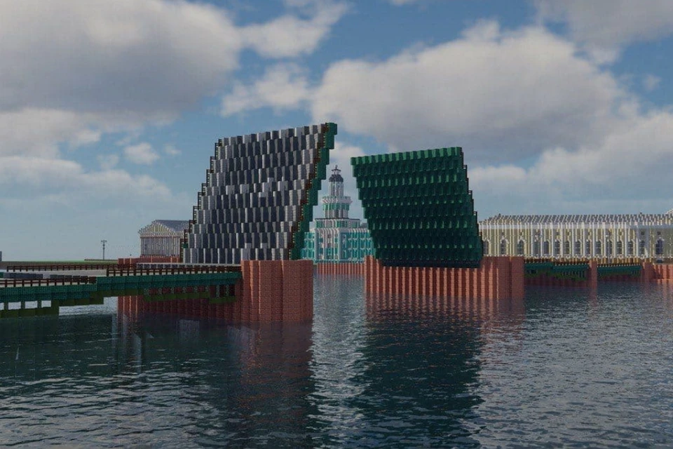 Санкт-Петербурге теперь и виртуальный город - в Minecraft. Фото: visit-petersburg.ru