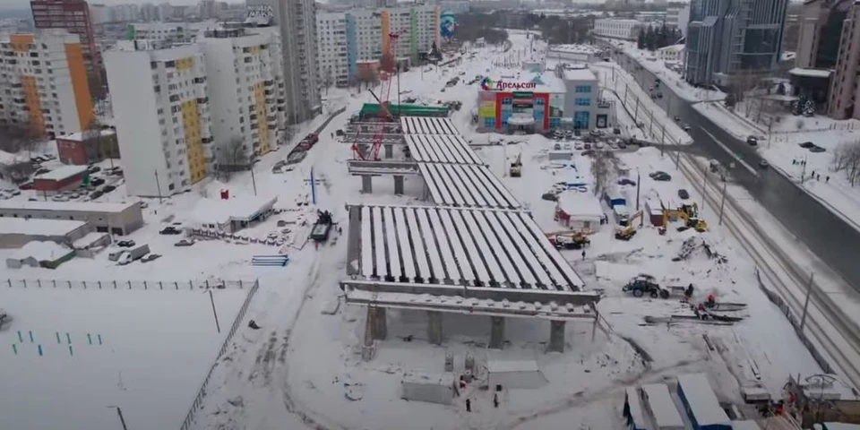 Сейчас стройка идет полным ходом
