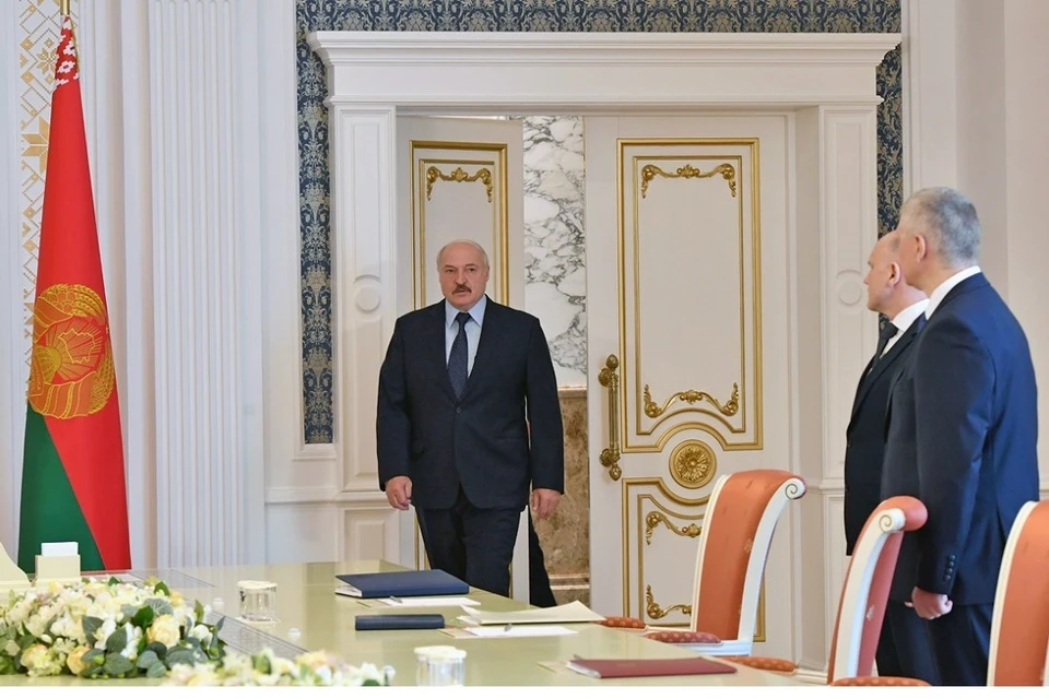 Лукашенко присвоил очередные генеральские звания. Фото: БелТА