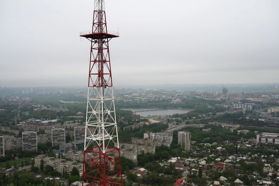 На территории телецентра в Донецке произошел взрыв. Фото: donjetsk.com
