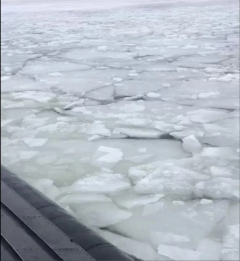 Лучше не выходить на лед. Фото: ПСС Самарской области