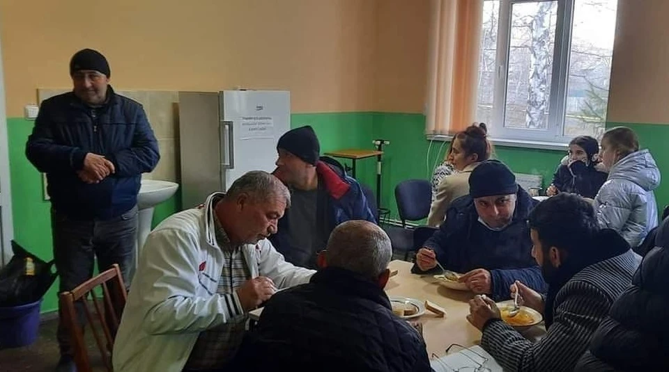 В селе Каларашовка Окницкого района создан Центр временного размещения беженцев для граждан Украины (Фото: соцсети).