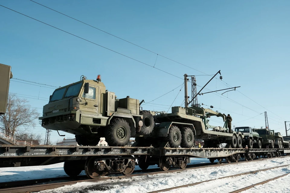 Военные из Новосибирска отправились на учения в Астрахань. Фото: пресс-служба ЦВО