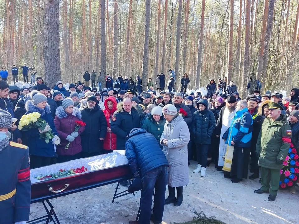 Отпевание покойного провел лично митрополит Казанский и Татарстанский Кирилл. Фото: vk.com/official_zelenodolsk