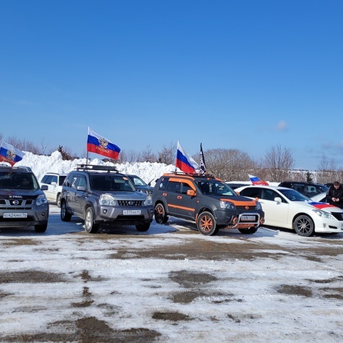 Три тысячи сахалинцев стали участниками автопробега из Южно-Сахалинска в  Корсаков - KP.RU