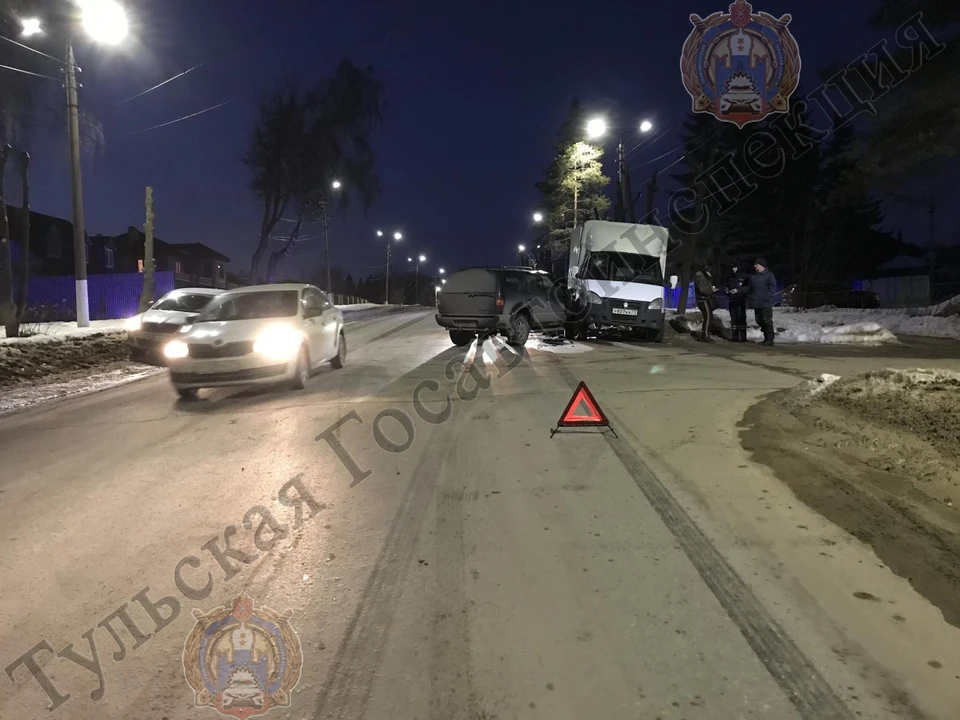 В Тульской области 16 марта в ДТП пострадала девочка