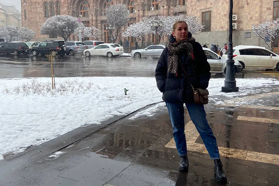 Дина Карпицкая отправилась в Ереван