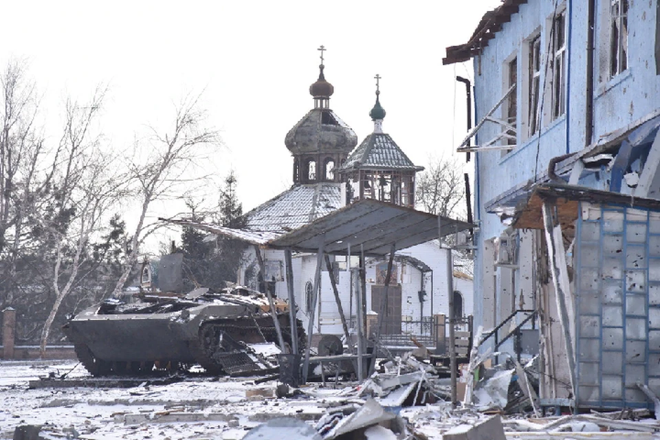 Впереди предстоит непростой период по возрождению города из руин. Фото: сайт Главы ДНР