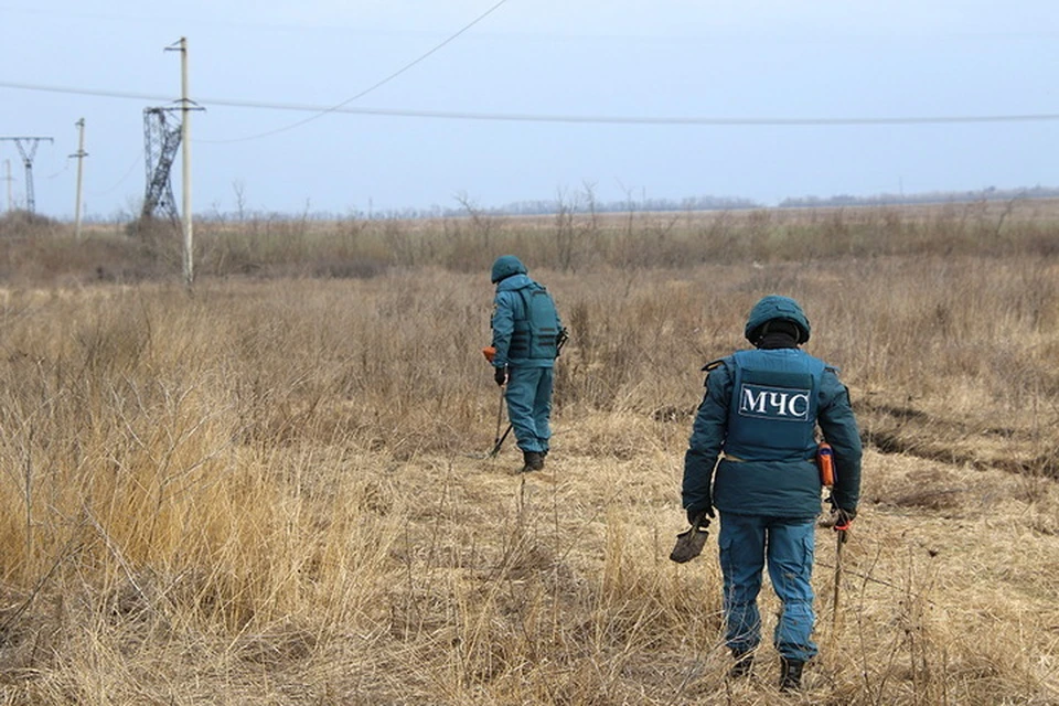 В освобожденных районах саперы МЧС занимаются разминированием. Фото: ШТО ДНР