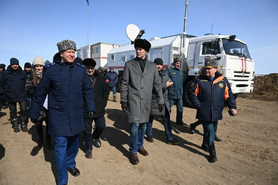 Михаил Дегтярев побывал на масштабных учениях МЧС Хабаровского края