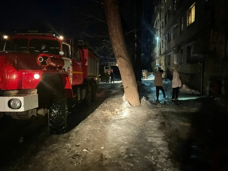 Пожар на Волгодонской