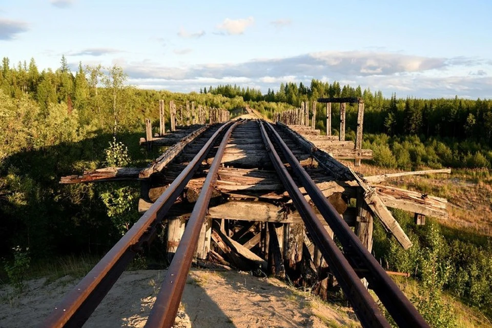 Фото: Стройка 501, 503 ГУЛАГ - "Мертвая дорога"