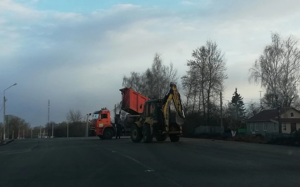 Дорожные работы начались в Орловской области