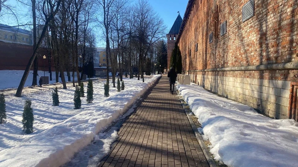 Температура воздуха в Смоленской области поднимется до +5.
