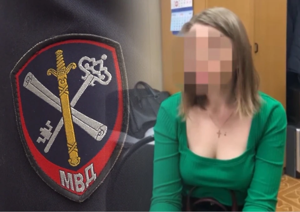 Подозреваемая признала свою вину. Фото: скриншоты видео ГУ МВД РФ по НСО