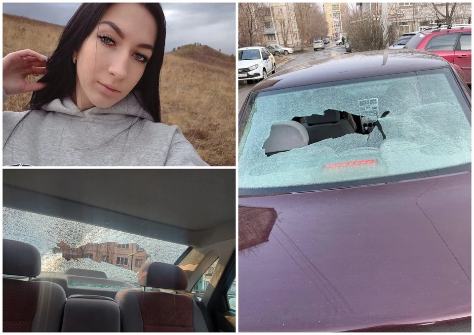 Девушка и ее пассажир не пострадали и отделались испугом. Фото: Ксения Гладышева