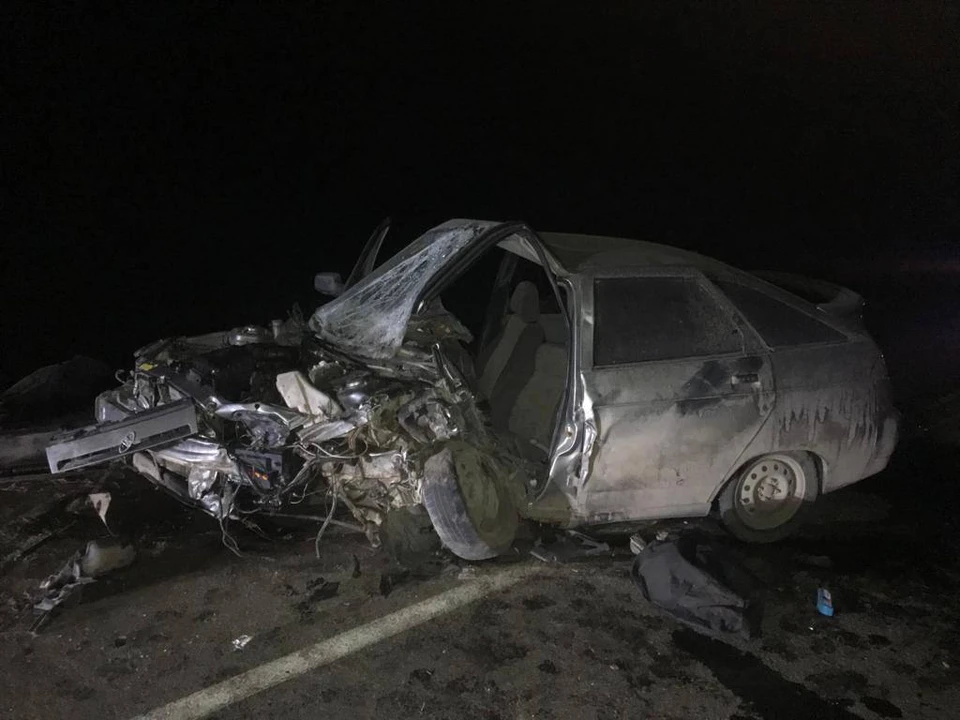 Погиб водитель отечественного автомобиля. Фото: УГИБДД по Ростовской области