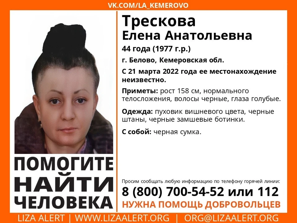Фото: Лиза Алерт Кузбасс