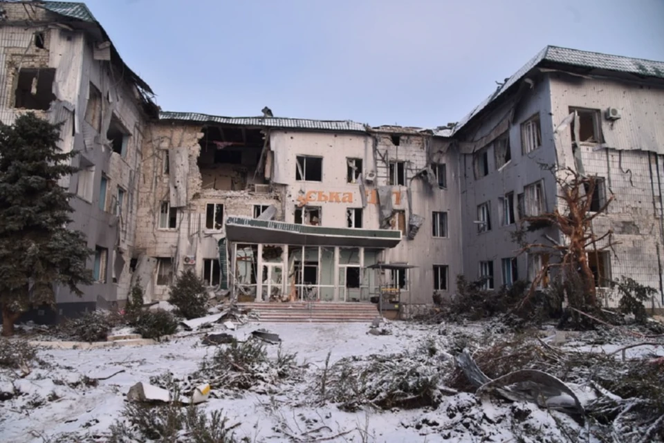 В Волновахе пострадало 85 процентов зданий. Фото: Минстрой ДНР
