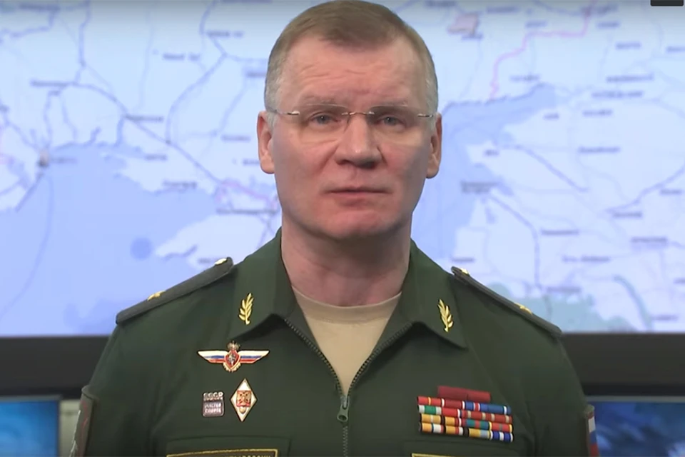 Официальный представитель Минобороны России рассказал о безуспешной попытке украинских боевиков вырваться из Мариуполя. Фото: кадр из видео.