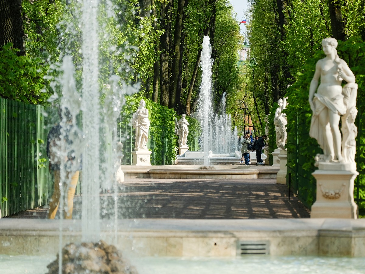летний сад в санкт петербурге фото