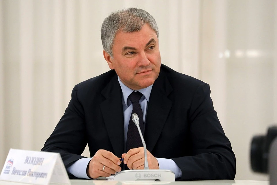 Володин заявил, что Зеленскому следует отвести войска из Донбасса и фиксировать обязательства по Крыму, фото: Юлия Зырянова/ТАСС