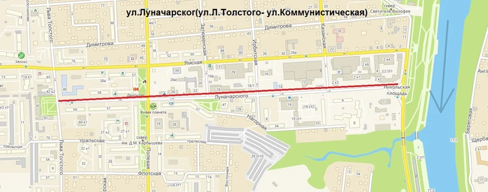 В Тюмени обновят дорогу у Дунькиного сада.
