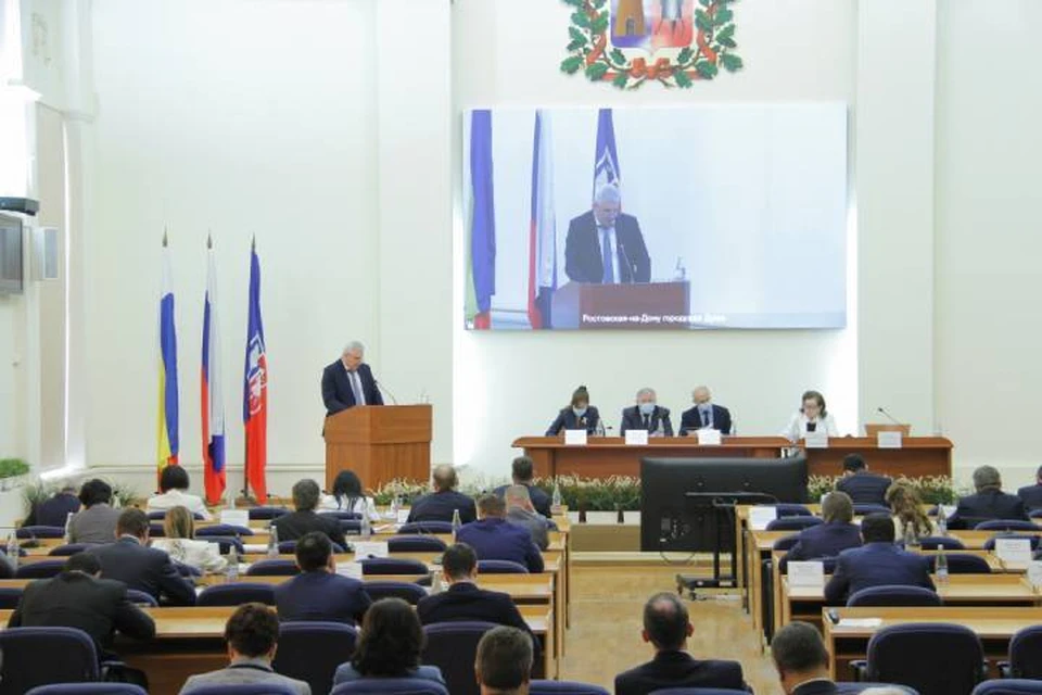 В Ростове состоялось 11 заседание городской Думы. Фото: пресс-служба гордумы
