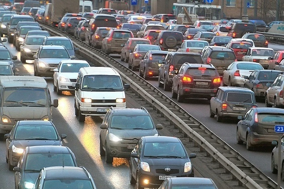 Движение было затруднено в районе поселка Ильинский.