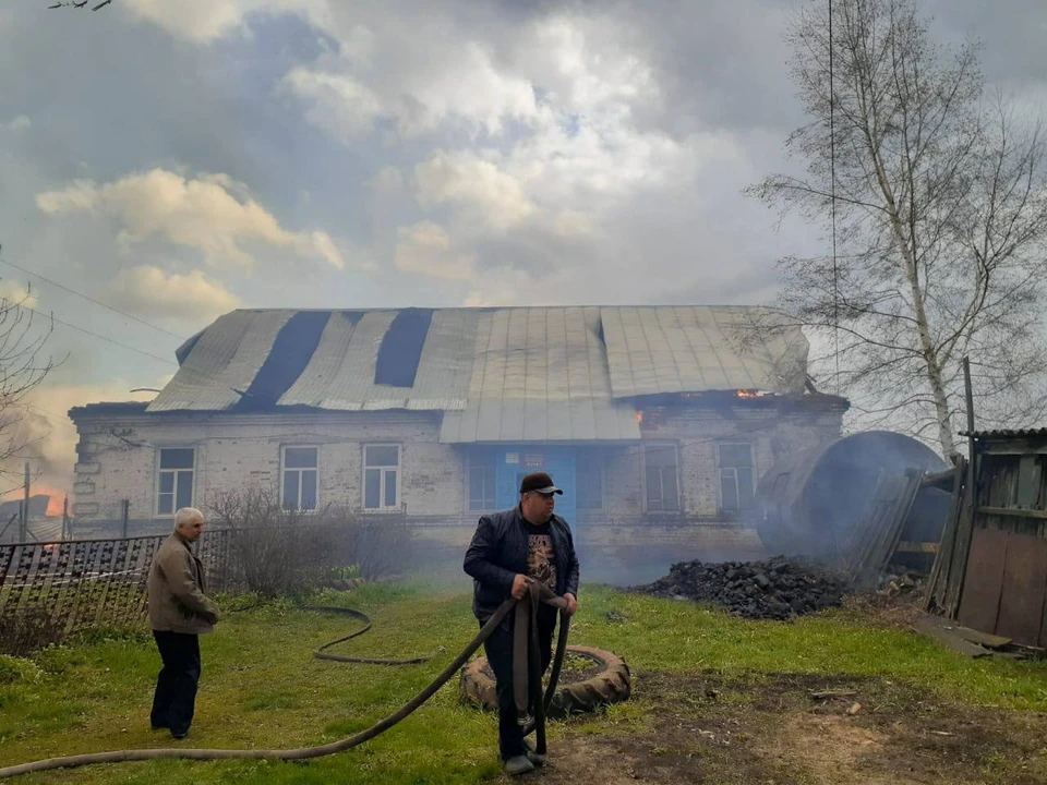 Крупный пожар произошел в Нижегородской области 3 мая Фото: DavMelik