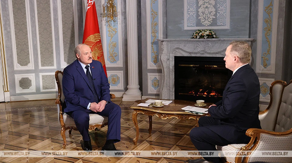 Александр Лукашенко высказался о наиболее актуальных вопросах текущей геополитической повестки. Фото: БелТА.