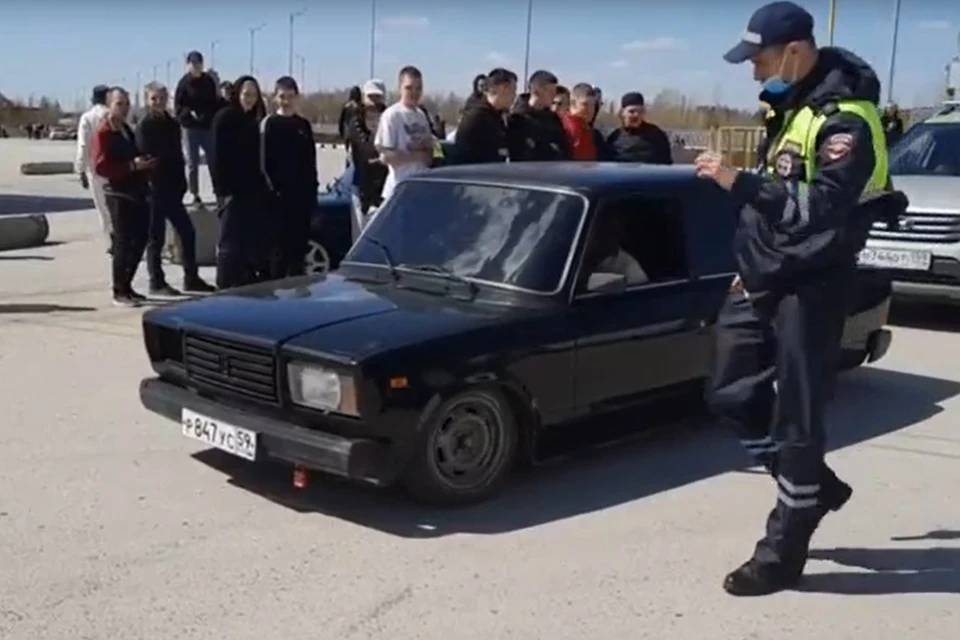 Скриншот видео Гибдд Перми