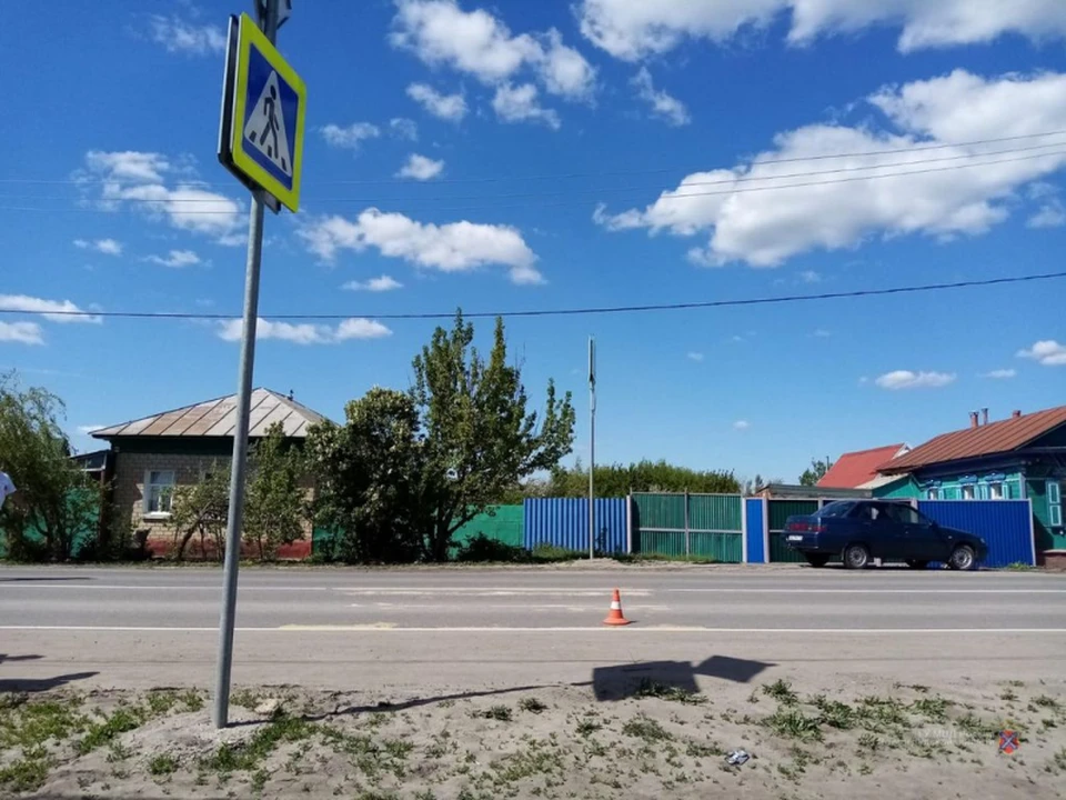 В Елани ребенка сбили на переходе.