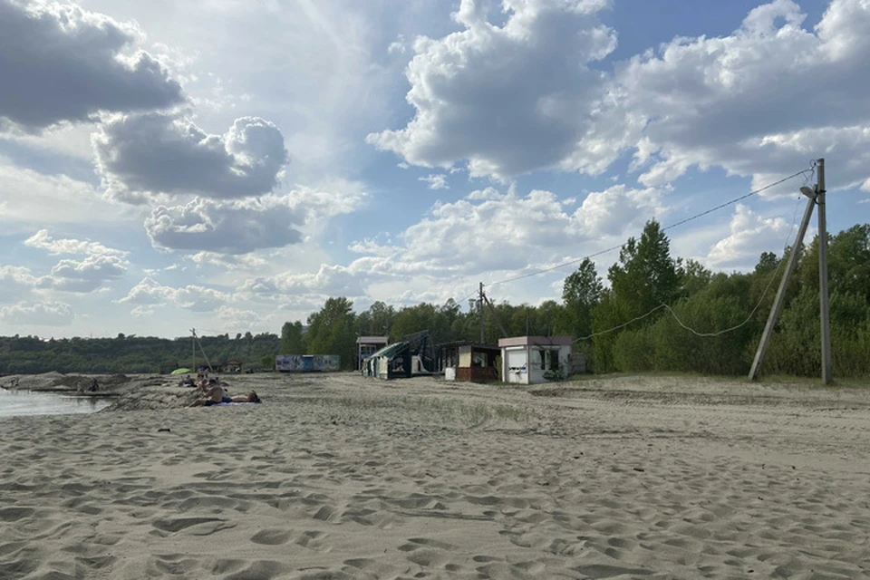 Городской пляж Барнаула