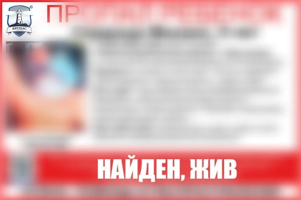 Поиски Миши уже прекращены. ФОТО: группа "ЯрСпас" ВКонтакте