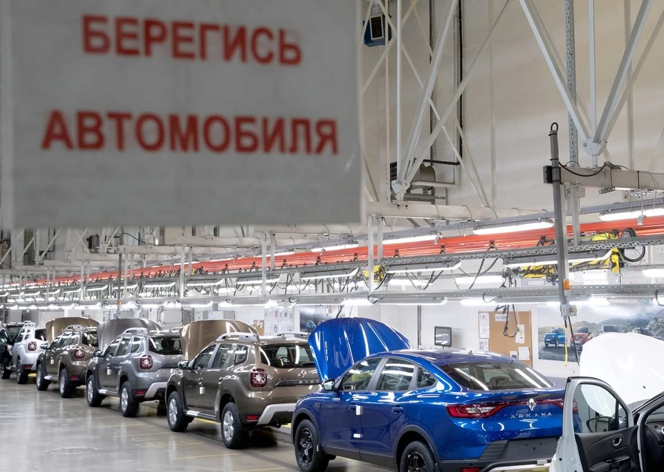 На московском заводе вместо Renault планируют выпускать "Москвич". Фото: Станислав Красильников/ТАСС